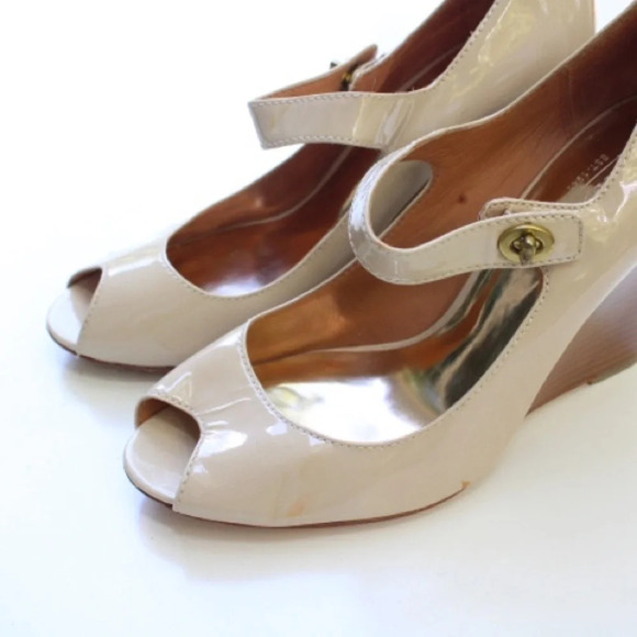 Coach Lessa peep toe wedges - Picture 10 of 13